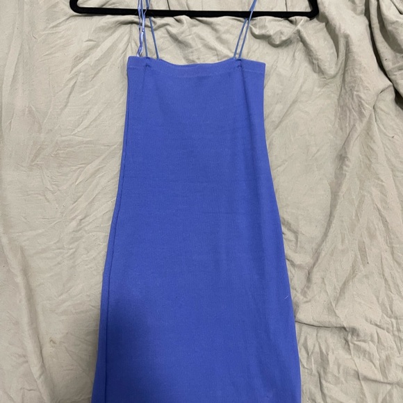Blue strap Zara dress - Picture 4 of 4